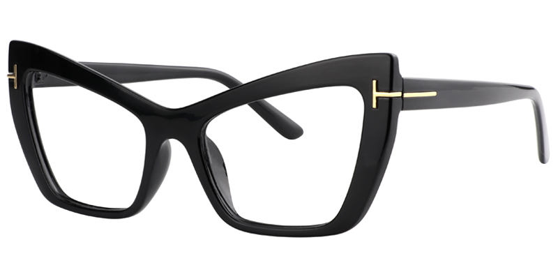 Cateye Black Glasses | Zeelool Eyeglasses Online2