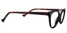 Carlos Oval Black Glasses4