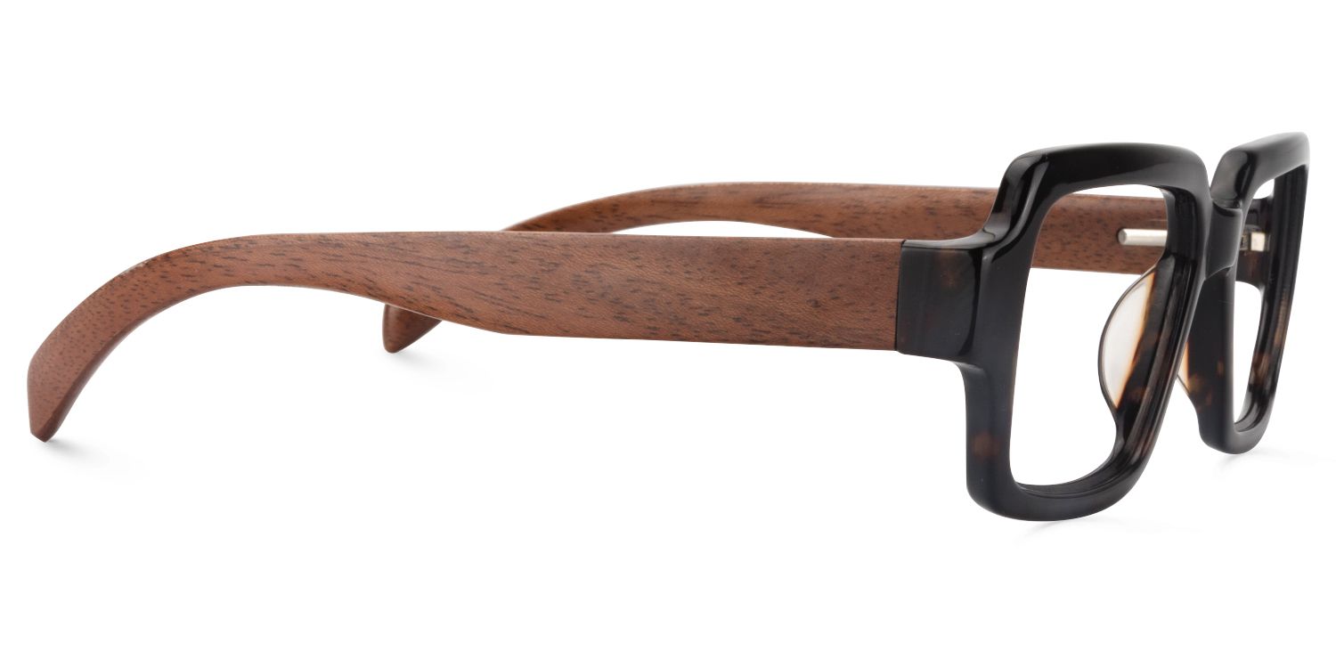 Rectangle Black Glasses4