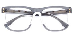 Caryn Square Gray Glasses1