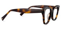 Casandra Square Tortoise Glasses4