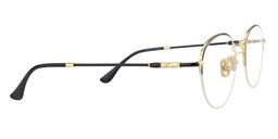 Abigail Round Black Glasses 4