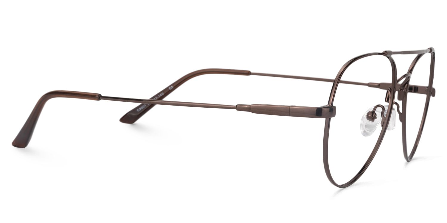 Aviator Coffee Glasses | Zeelool Glasses4