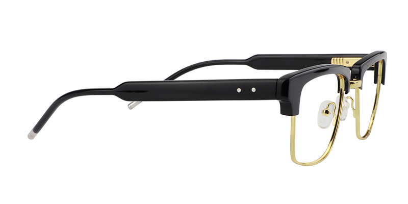 Rectangle Black Glasses | Zeelool Eyeglasses Online4