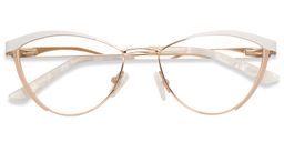 Sydney Cat Eye Gold Glasses1