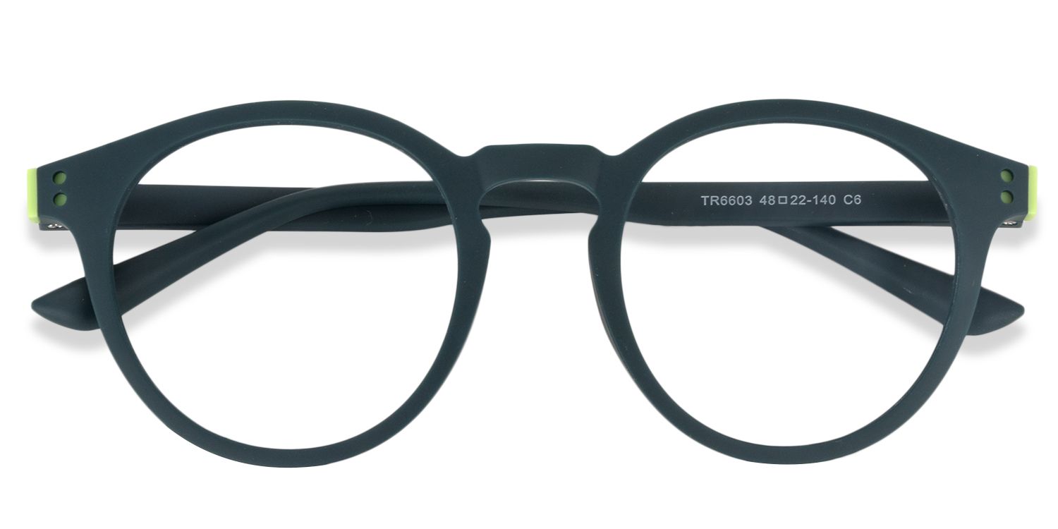 Round Dark Blue Glasses | Zeelool Glasses1