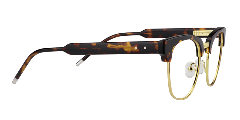 Browline Tortoise Glasses | Zeelool Eyeglass Frames4