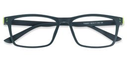 Cheche Rectangle Dark Green Glasses1