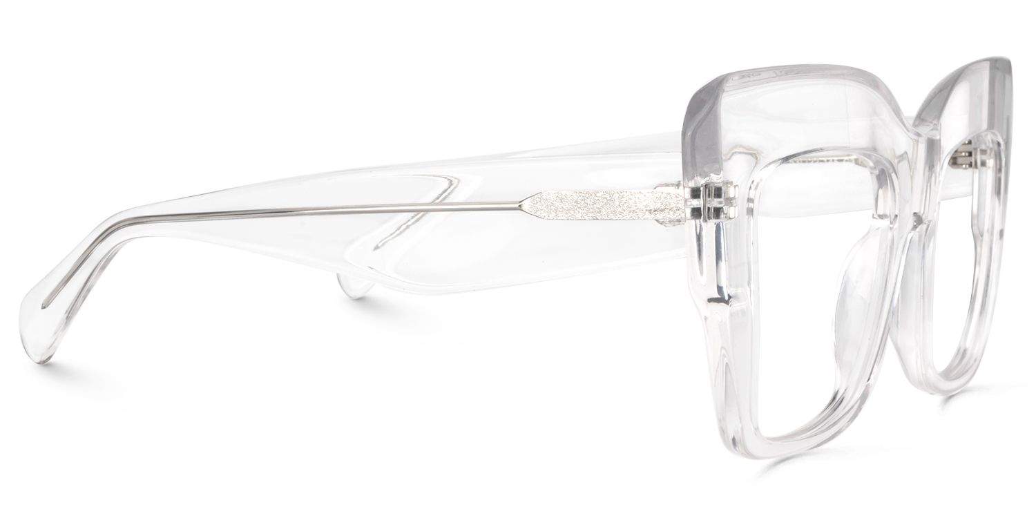 Cat Eye Clear Glasses | Zeelool Glasses4