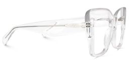 Charmaine Cat Eye Clear Glasses3