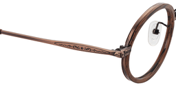 Maris Oval Brown Glasses 5