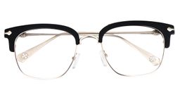 Abbas Square Black Glasses1