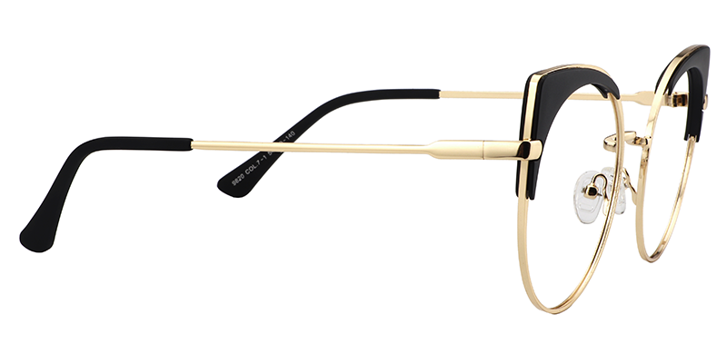 Round Browline Eyeglasses4