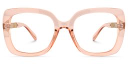Sheikh Square Beige Glasses0