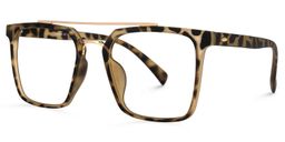Shumac Square Tortoise Glasses1