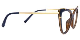 Yashira Cateye Dark-Blue Glasses2