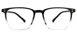 Martinez Black Square Glasses0