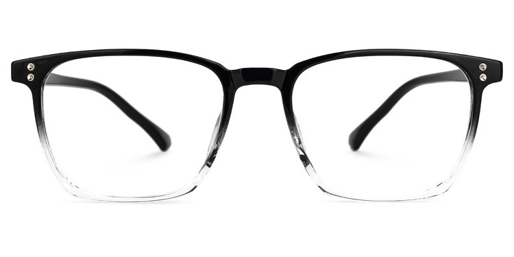 Martinez Black Square Glasses
