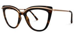 Wasiq Cateye Tortoise Glasses1