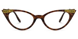 Saunders Cateye Tortoise Glasses0