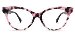 Lyndon Cateye Pink-Floral Glasses0