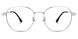 Bezjak Round Silver Glasses0