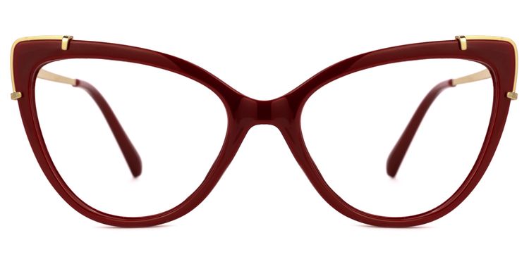 Yashira Cateye Red Glasses