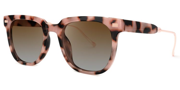 Hoskins Square Pink-Tortoise Sunglasses