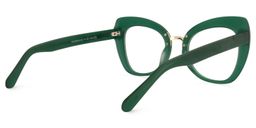 Blanquie Cateye Green Glasses3