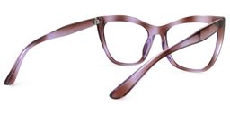 Ashton Cateye Purple Glasses3