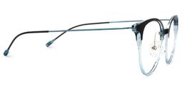 Santana Round Light-Blue Glasses2