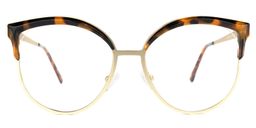 Laureano Browline Tortoise Glasses0