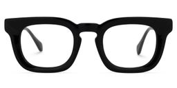 Tenika Square Black Glasses0
