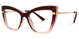 Carjohn Cateye Red Glasses1