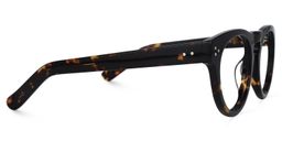 Malloy Tortoise Round Glasses2