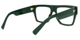 Hefner Square Green Glasses3