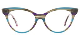 Lyndon Cateye Multicolor Glasses0