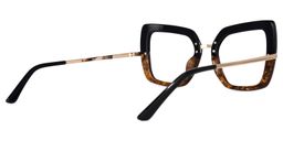 Natalin Square Black Glasses3
