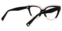 Cascata Cateye Black Glasses ( Brushed-Finish)3
