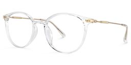 Judsy Round Clear Glasses1