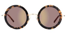 Suzanne Round Tortoise Sunglasses0