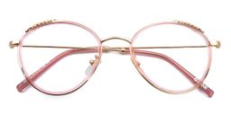 Josie Vintage Metal Eyeglasses0