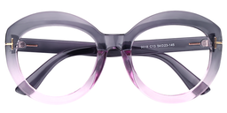 Camilla Cateye Light Purple Glasses1