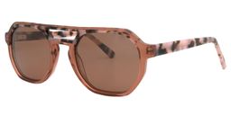 Aherne Aviator Brown Sunglasses2