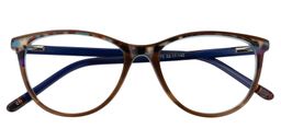 Alder Oval Brown Glasses1