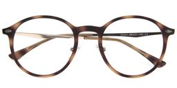 Dolores Round Tortoise Glasses1