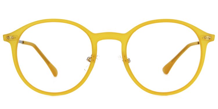 Dolores Round Gold Glasses