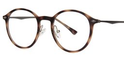 Dolores Round Tortoise Glasses5