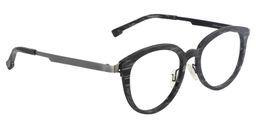 Talisa Round Black Pattern Glasses 4