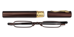 Karol Oval Brown Reading Glasses1